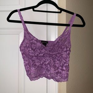 Purple bralette (no padding)